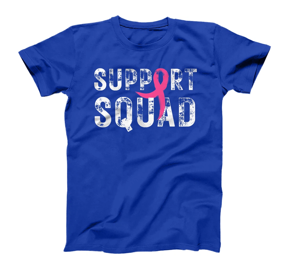 Breast Cancer Warrior Support Squad Breast Cancer Awareness T-Shirt, Kid T-Shirt and Women T-Shirt