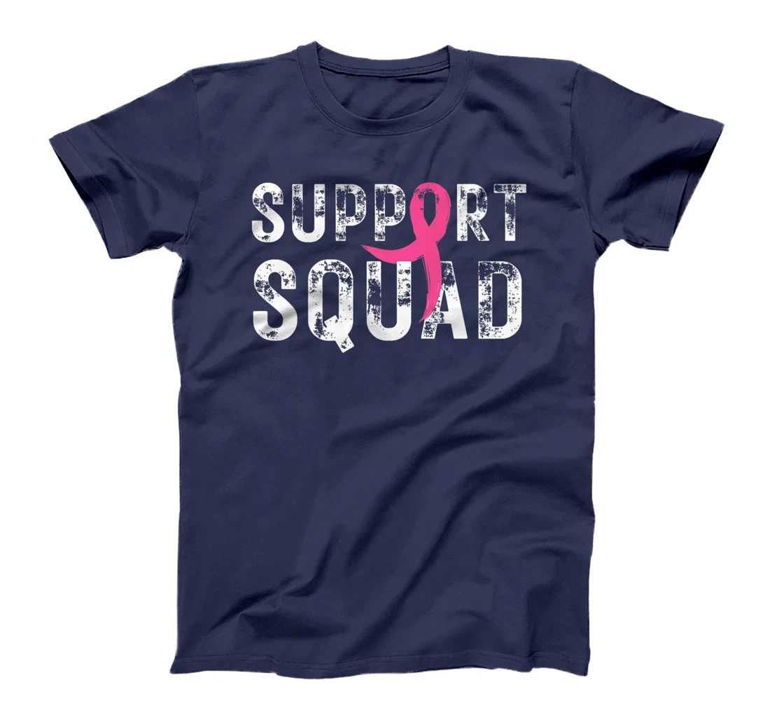 Breast Cancer Warrior Support Squad Breast Cancer Awareness T-Shirt, Kid T-Shirt and Women T-Shirt