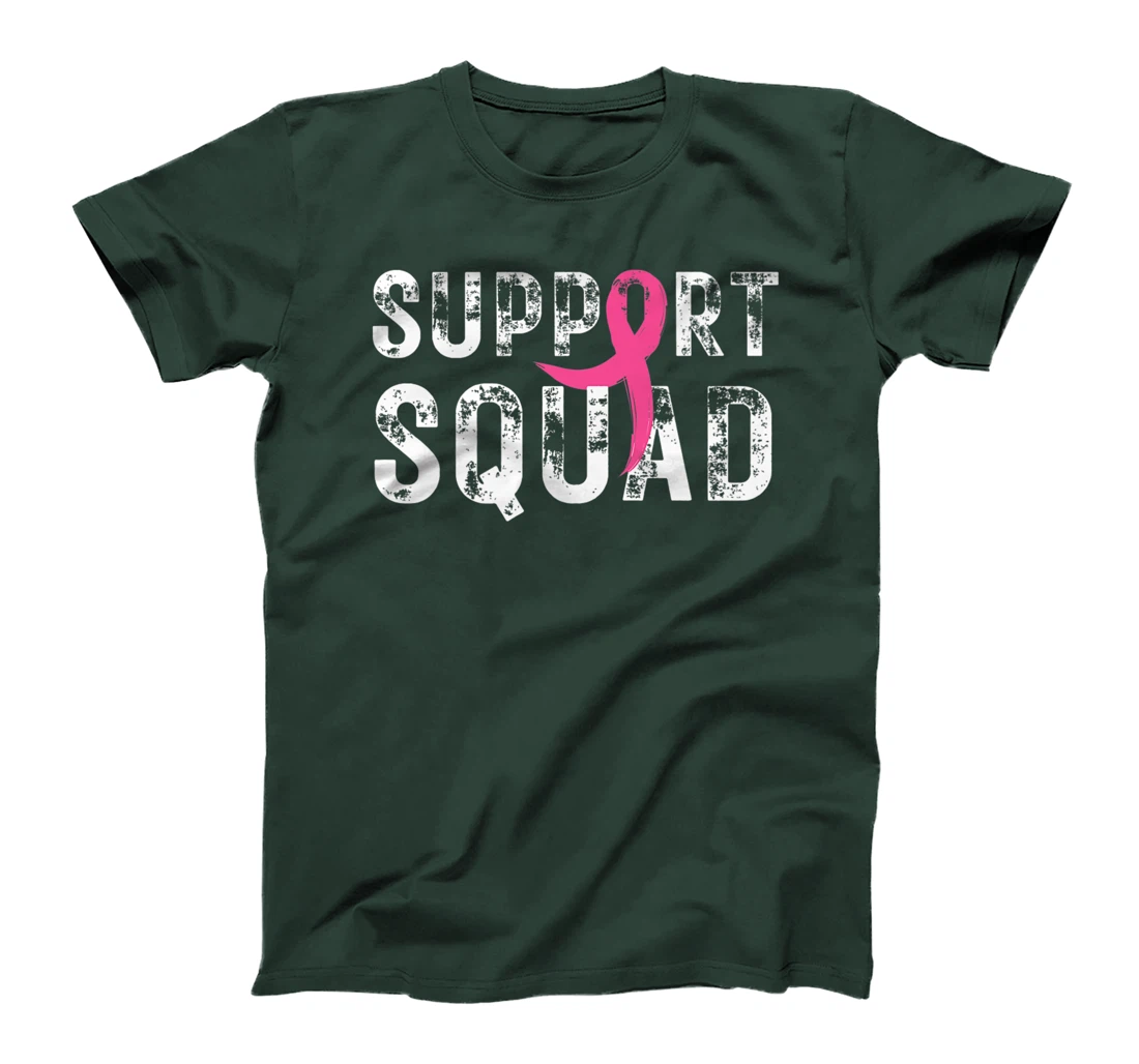 Breast Cancer Warrior Support Squad Breast Cancer Awareness T-Shirt, Kid T-Shirt and Women T-Shirt