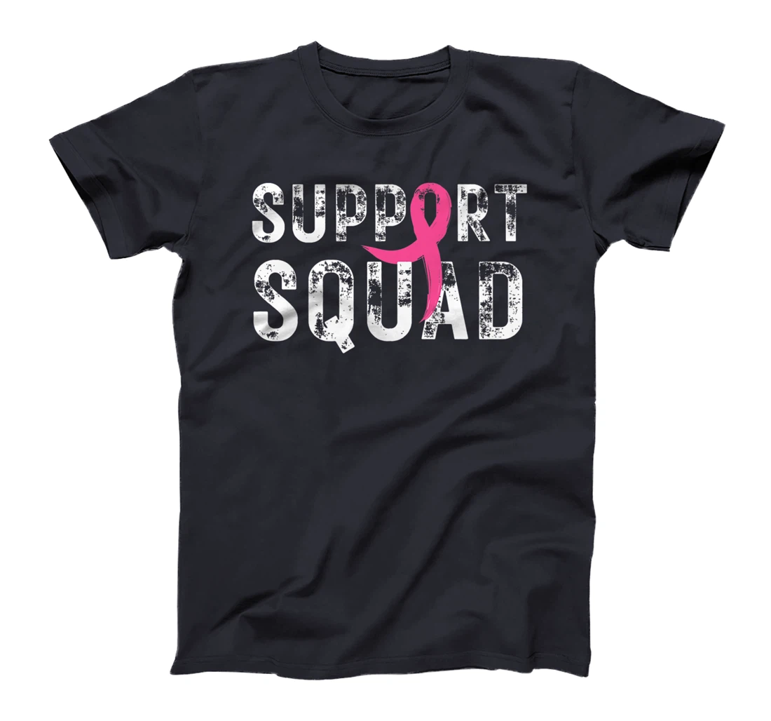 Breast Cancer Warrior Support Squad Breast Cancer Awareness T-Shirt, Kid T-Shirt and Women T-Shirt