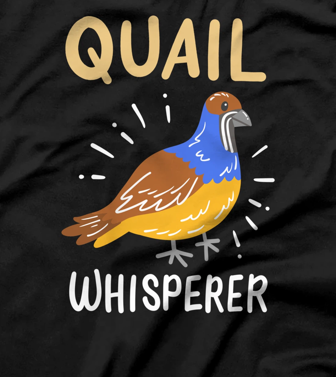 Quail Bird Quail Lover Quail Owner T-Shirt