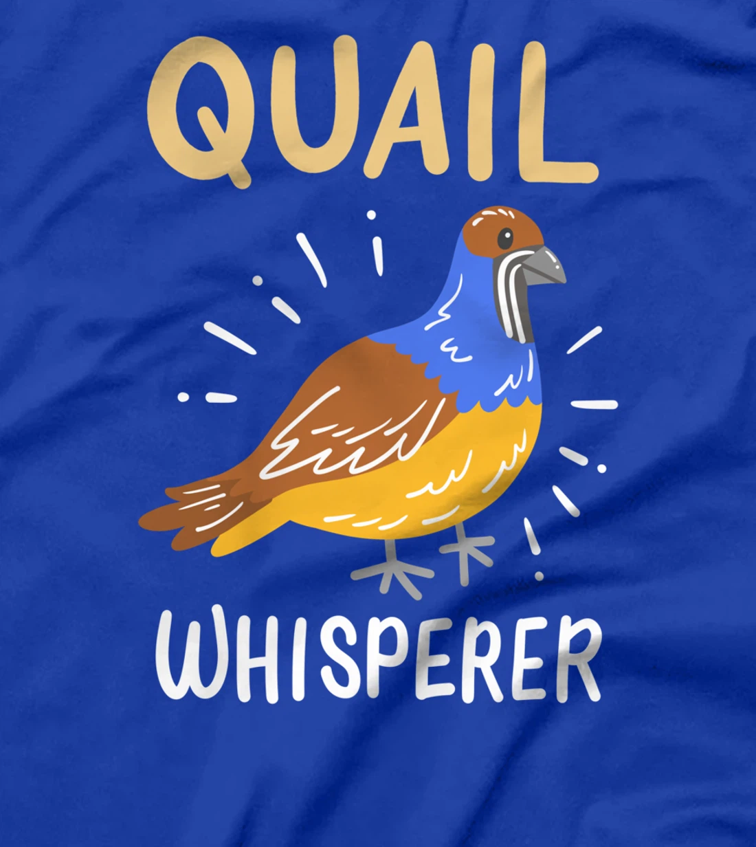 Quail Bird Quail Lover Quail Owner T-Shirt
