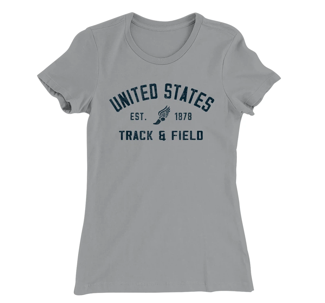 Womens Track & Field United States retro style Est 1879 T-Shirt, Kid T-Shirt and Women T-Shirt