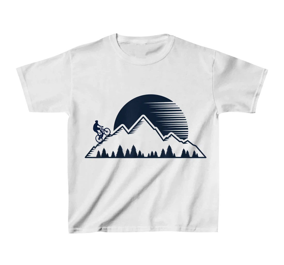 Womens Mountain Bike MTB Biking Riding Trails Men Vintage T-Shirt, Kid T-Shirt and Women T-Shirt