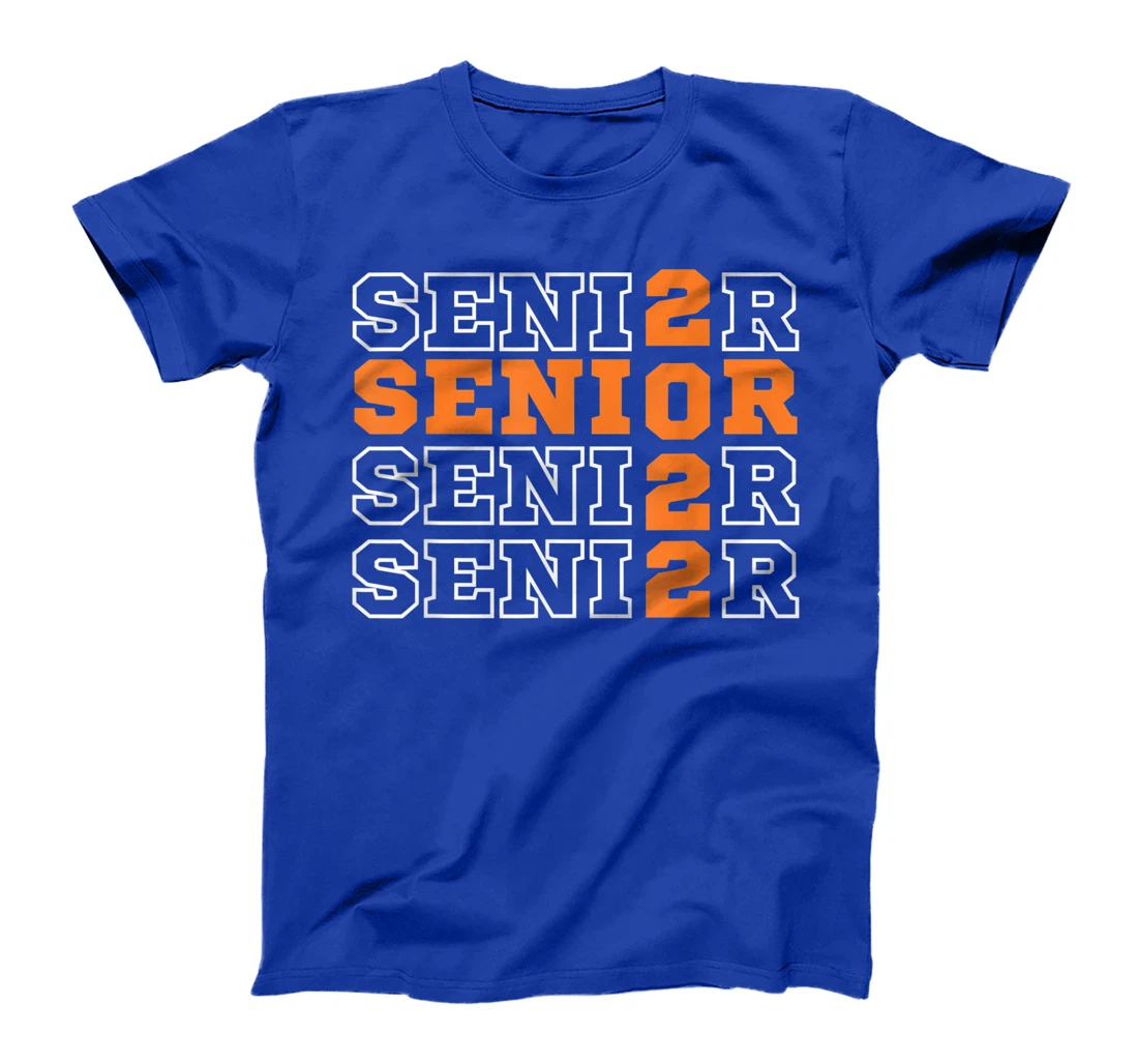 Senior Class of 2022 High School Graduation Classic Orange T-Shirt, Women T-Shirt