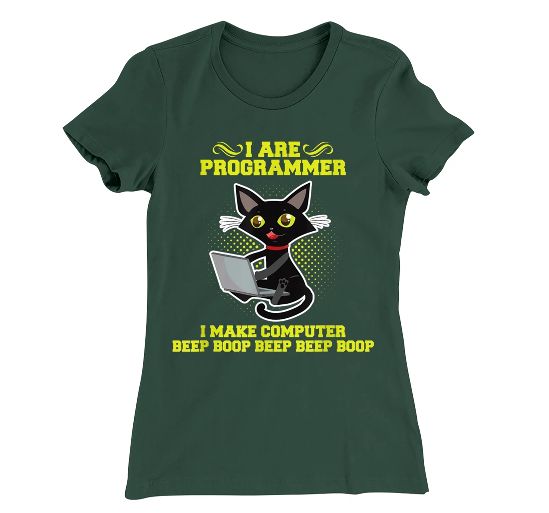I Are Programmer I Make Computer Beep Boop I Sarcasm T-Shirt, Kid T-Shirt and Women T-Shirt