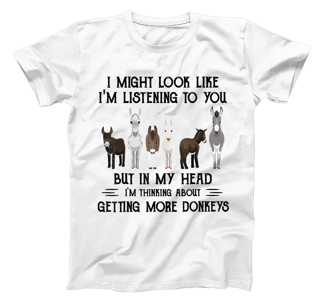 Womens I Might Look Like I'm Listening To You But In My Head T-Shirt, Women T-Shirt