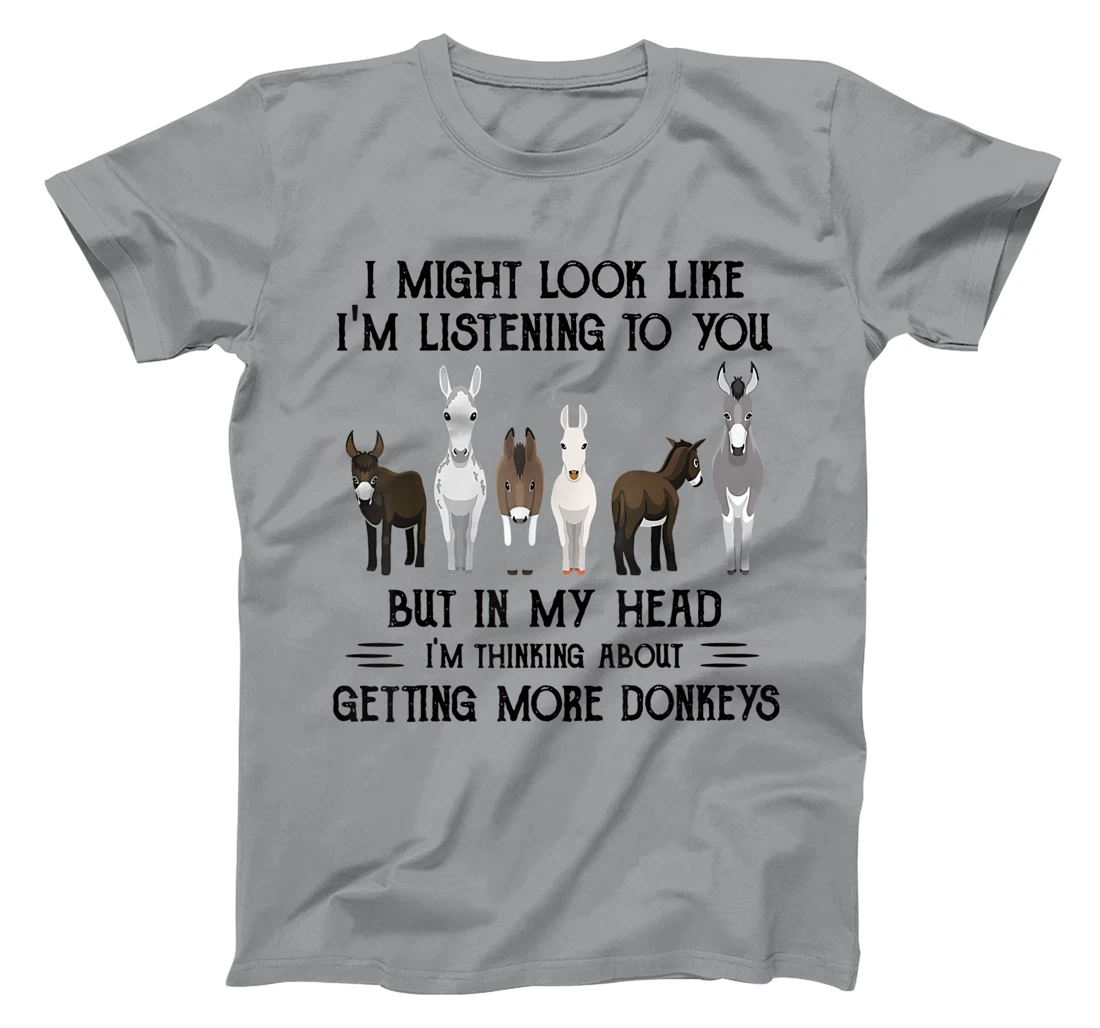 Womens I Might Look Like I'm Listening To You But In My Head T-Shirt, Women T-Shirt