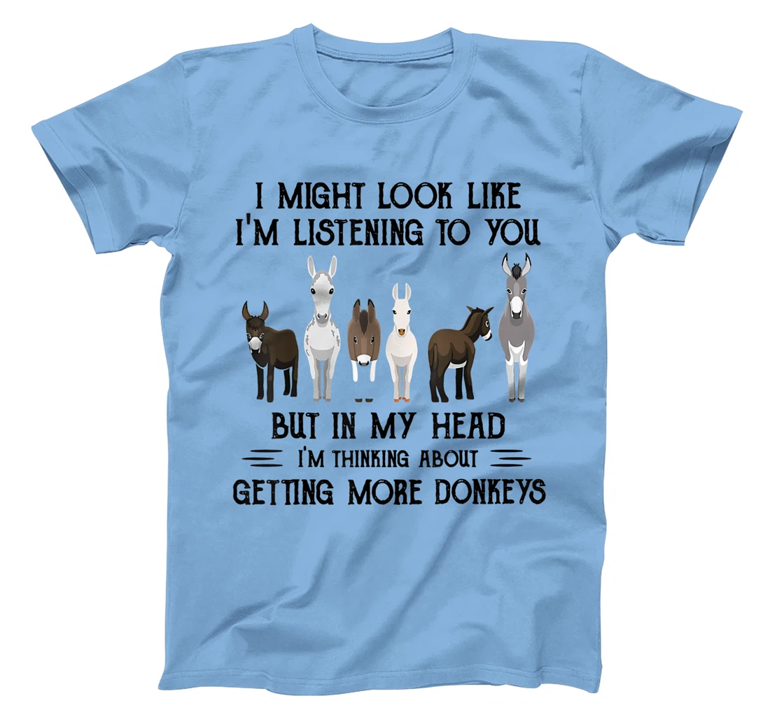 Womens I Might Look Like I'm Listening To You But In My Head T-Shirt, Women T-Shirt