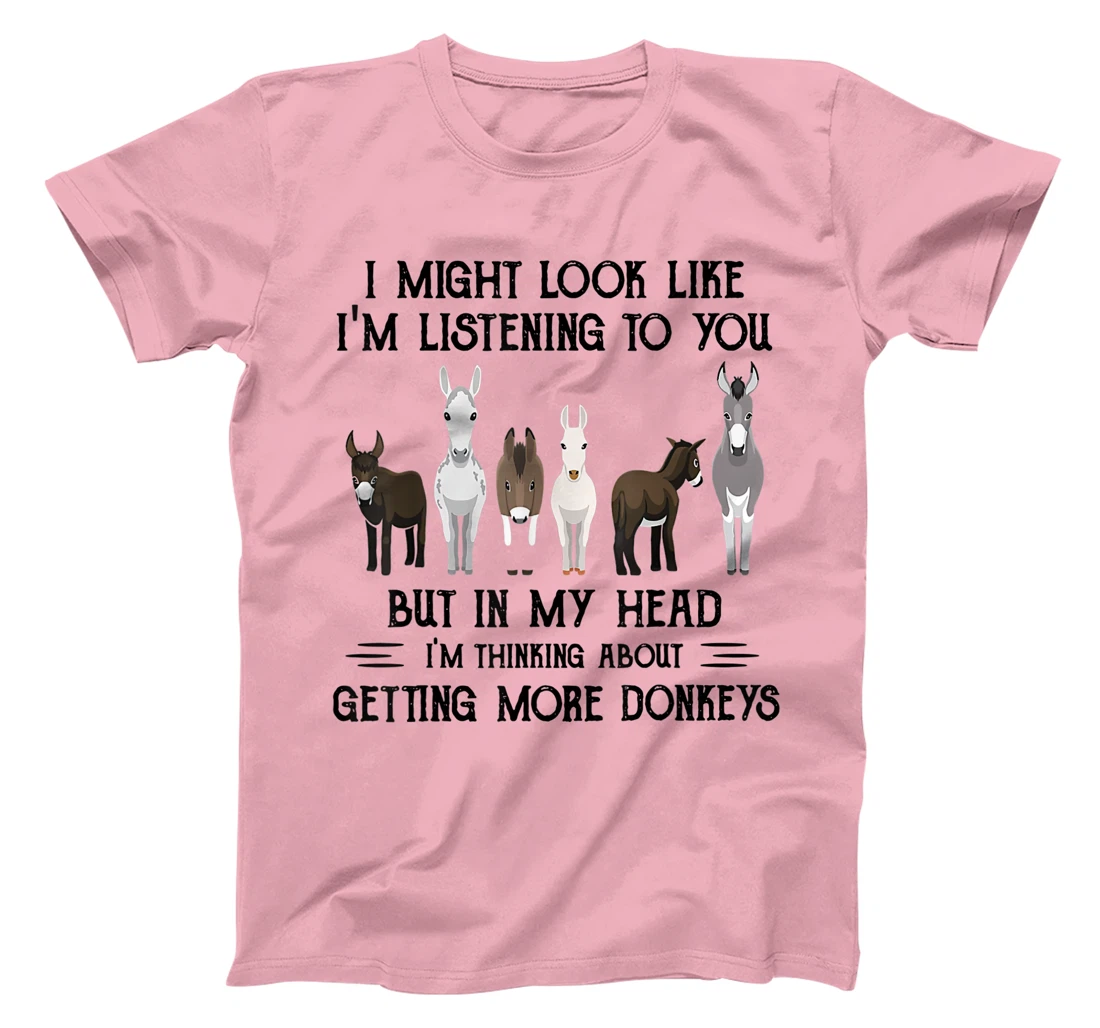 Womens I Might Look Like I'm Listening To You But In My Head T-Shirt, Women T-Shirt