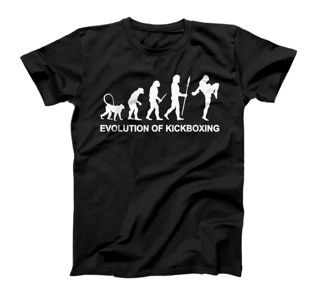Evolution of Kickboxing Combat Sports Martial Arts Kickboxer T-Shirt, Women T-Shirt