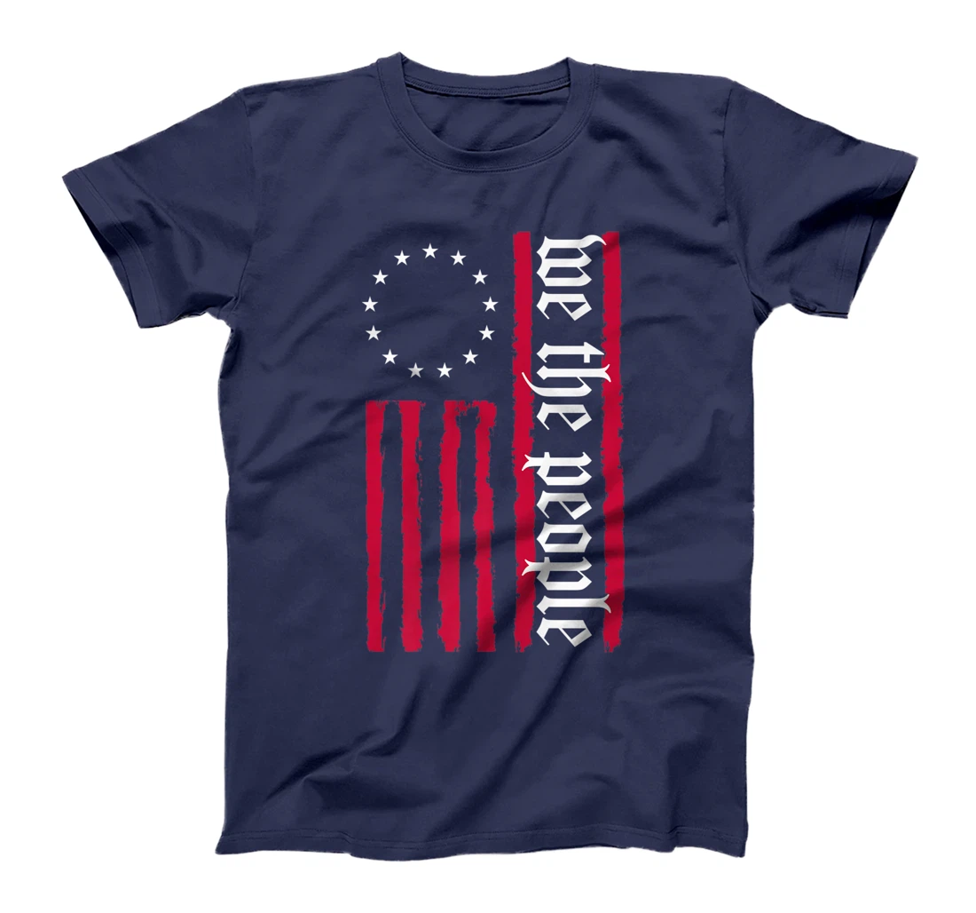 We The People American Flag T-Shirt, Women T-Shirt