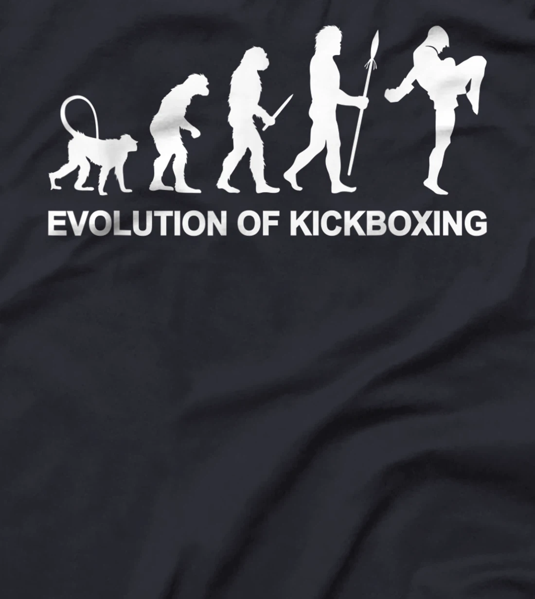 Evolution of Kickboxing Combat Sports Martial Arts Kickboxer T-Shirt, Women T-Shirt