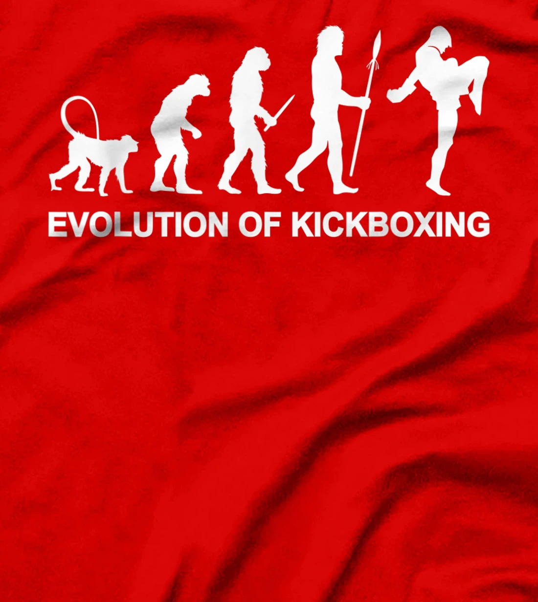Evolution of Kickboxing Combat Sports Martial Arts Kickboxer T-Shirt, Women T-Shirt