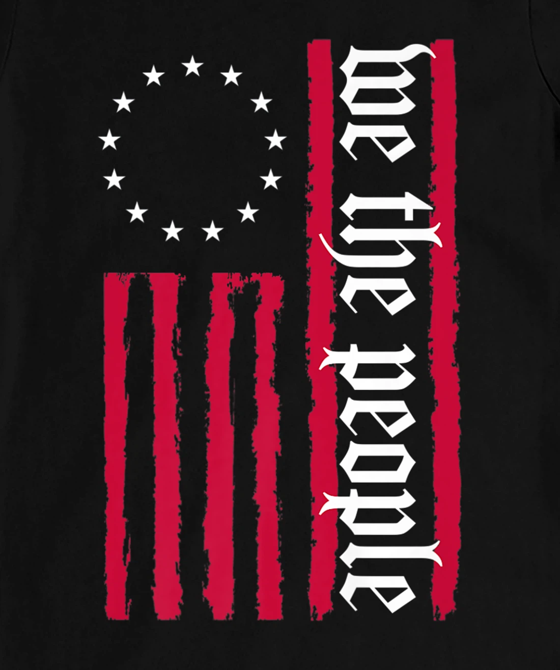 We The People American Flag T-Shirt, Women T-Shirt