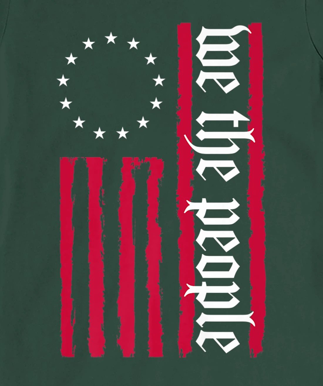 We The People American Flag T-Shirt, Women T-Shirt