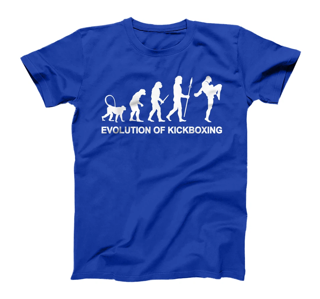 Evolution of Kickboxing Combat Sports Martial Arts Kickboxer T-Shirt, Women T-Shirt