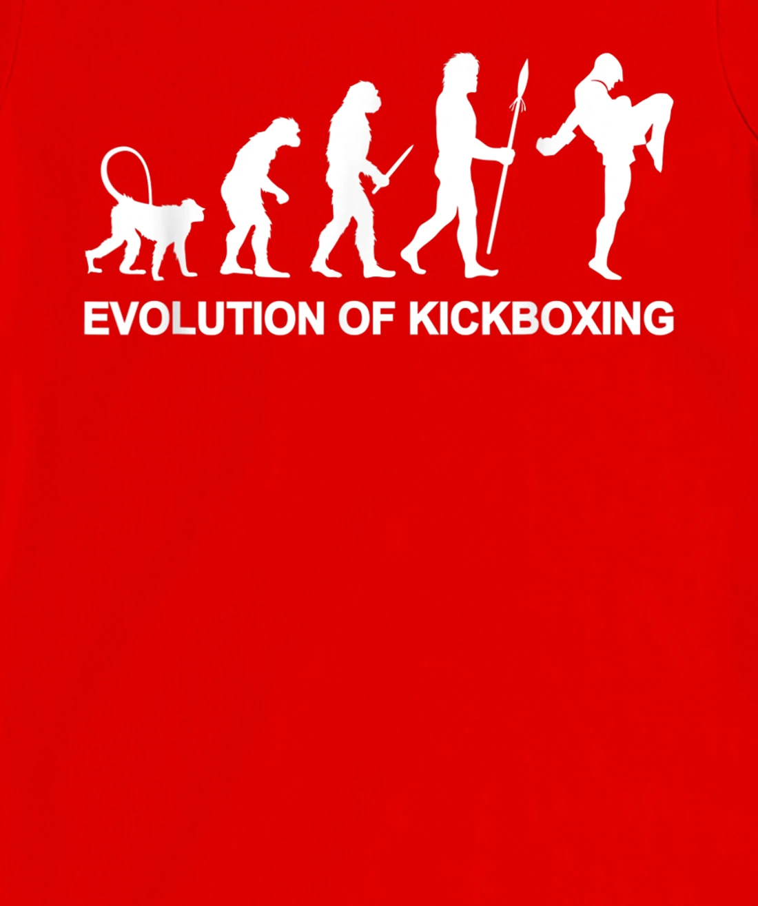 Evolution of Kickboxing Combat Sports Martial Arts Kickboxer T-Shirt, Women T-Shirt