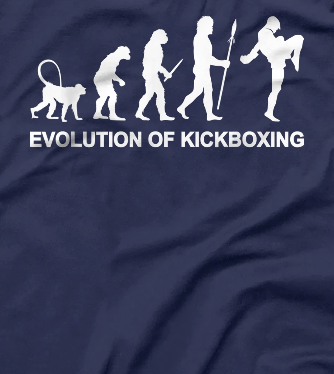 Evolution of Kickboxing Combat Sports Martial Arts Kickboxer T-Shirt, Women T-Shirt