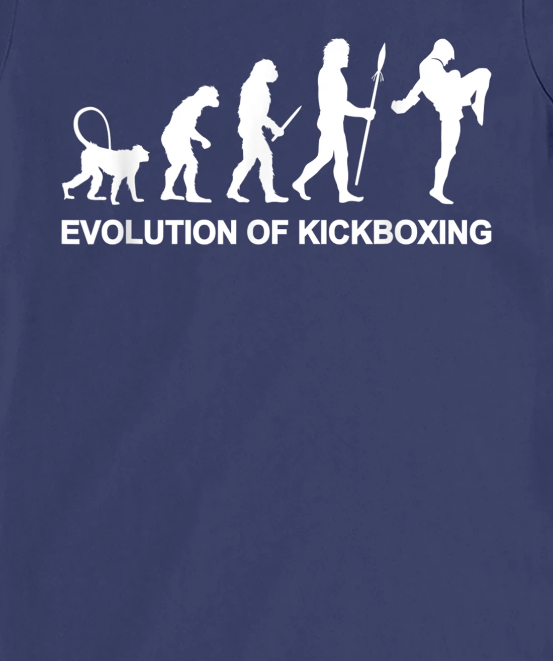 Evolution of Kickboxing Combat Sports Martial Arts Kickboxer T-Shirt, Women T-Shirt