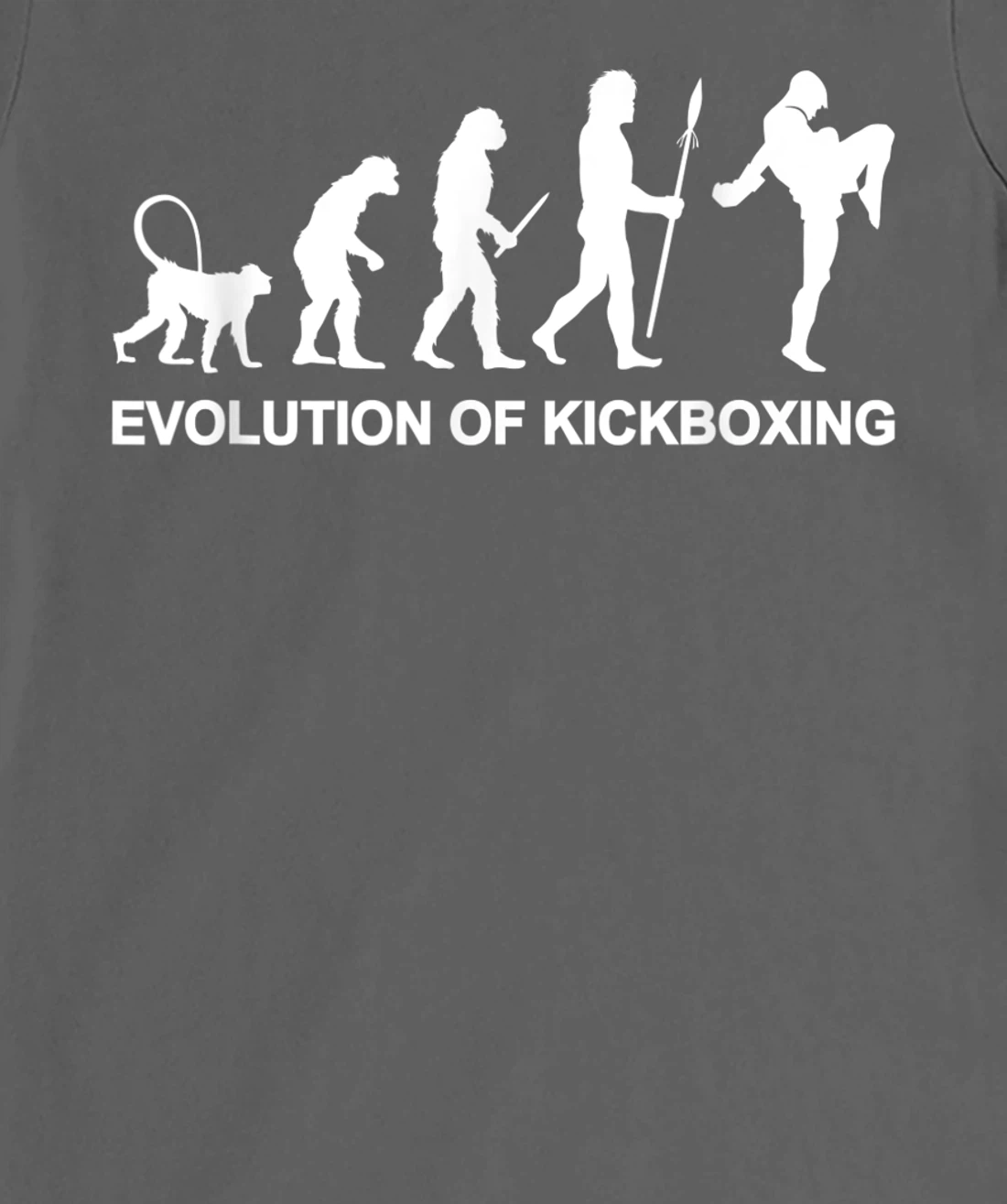Evolution of Kickboxing Combat Sports Martial Arts Kickboxer T-Shirt, Women T-Shirt