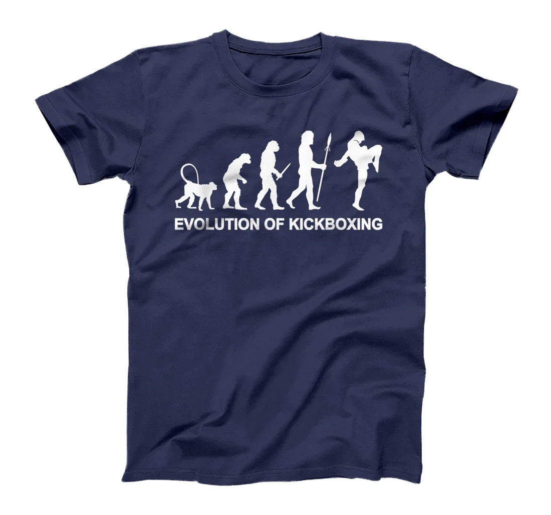 Evolution of Kickboxing Combat Sports Martial Arts Kickboxer T-Shirt, Women T-Shirt