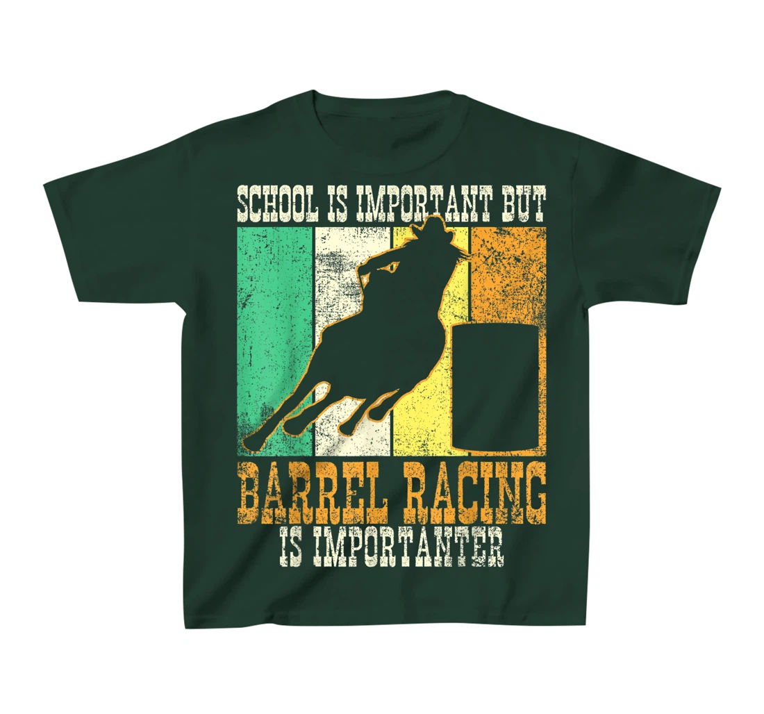 Barrel Racing Barrel Race Horse Racer Rodeo T-Shirt, Kid T-Shirt and Women T-Shirt
