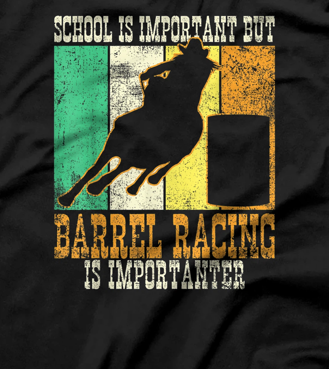 Barrel Racing Barrel Race Horse Racer Rodeo T-Shirt, Kid T-Shirt and Women T-Shirt