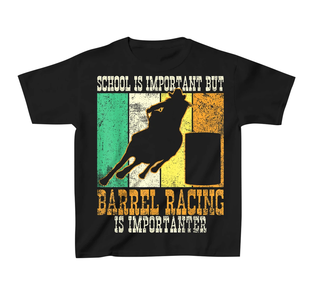 Barrel Racing Barrel Race Horse Racer Rodeo T-Shirt, Kid T-Shirt and Women T-Shirt