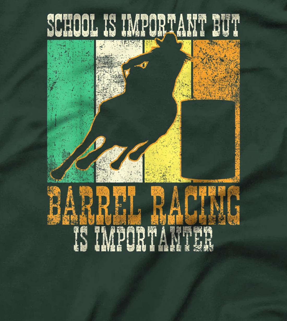 Barrel Racing Barrel Race Horse Racer Rodeo T-Shirt, Kid T-Shirt and Women T-Shirt