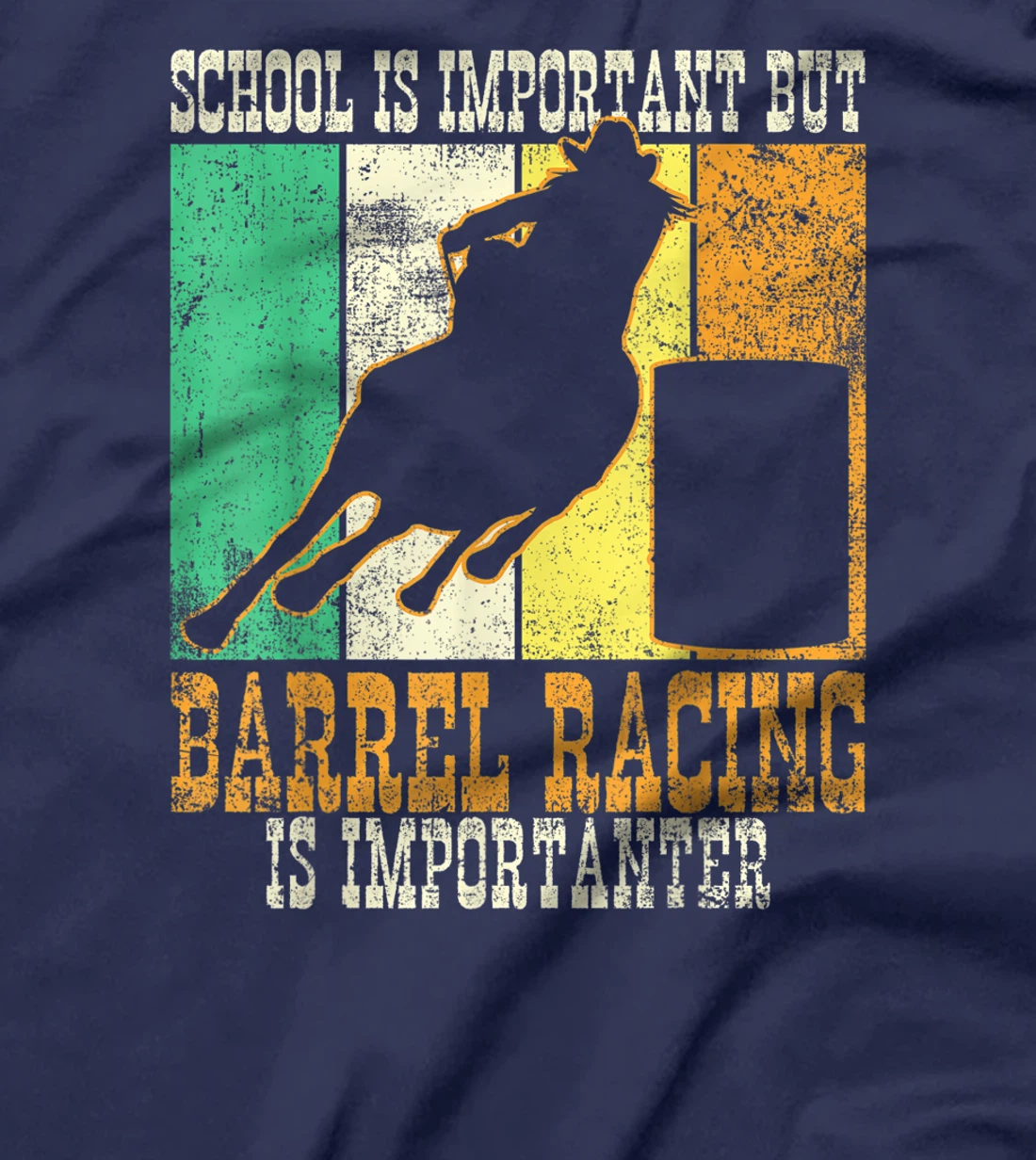 Barrel Racing Barrel Race Horse Racer Rodeo T-Shirt, Kid T-Shirt and Women T-Shirt