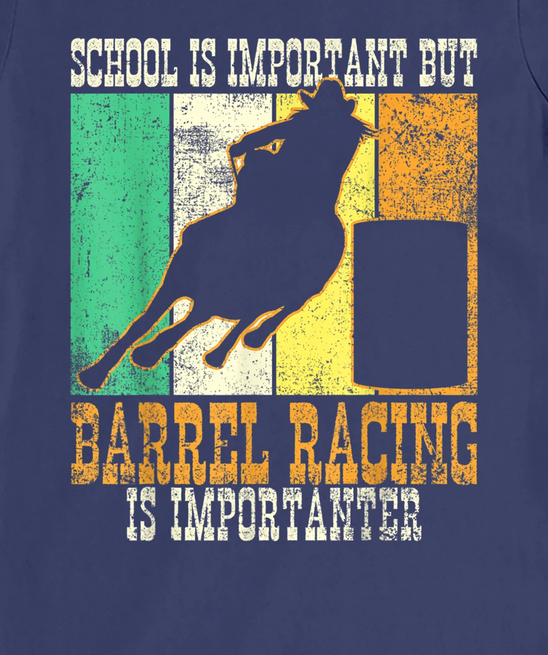 Barrel Racing Barrel Race Horse Racer Rodeo T-Shirt, Kid T-Shirt and Women T-Shirt