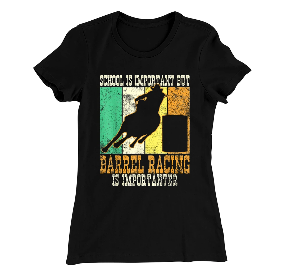 Barrel Racing Barrel Race Horse Racer Rodeo T-Shirt, Kid T-Shirt and Women T-Shirt