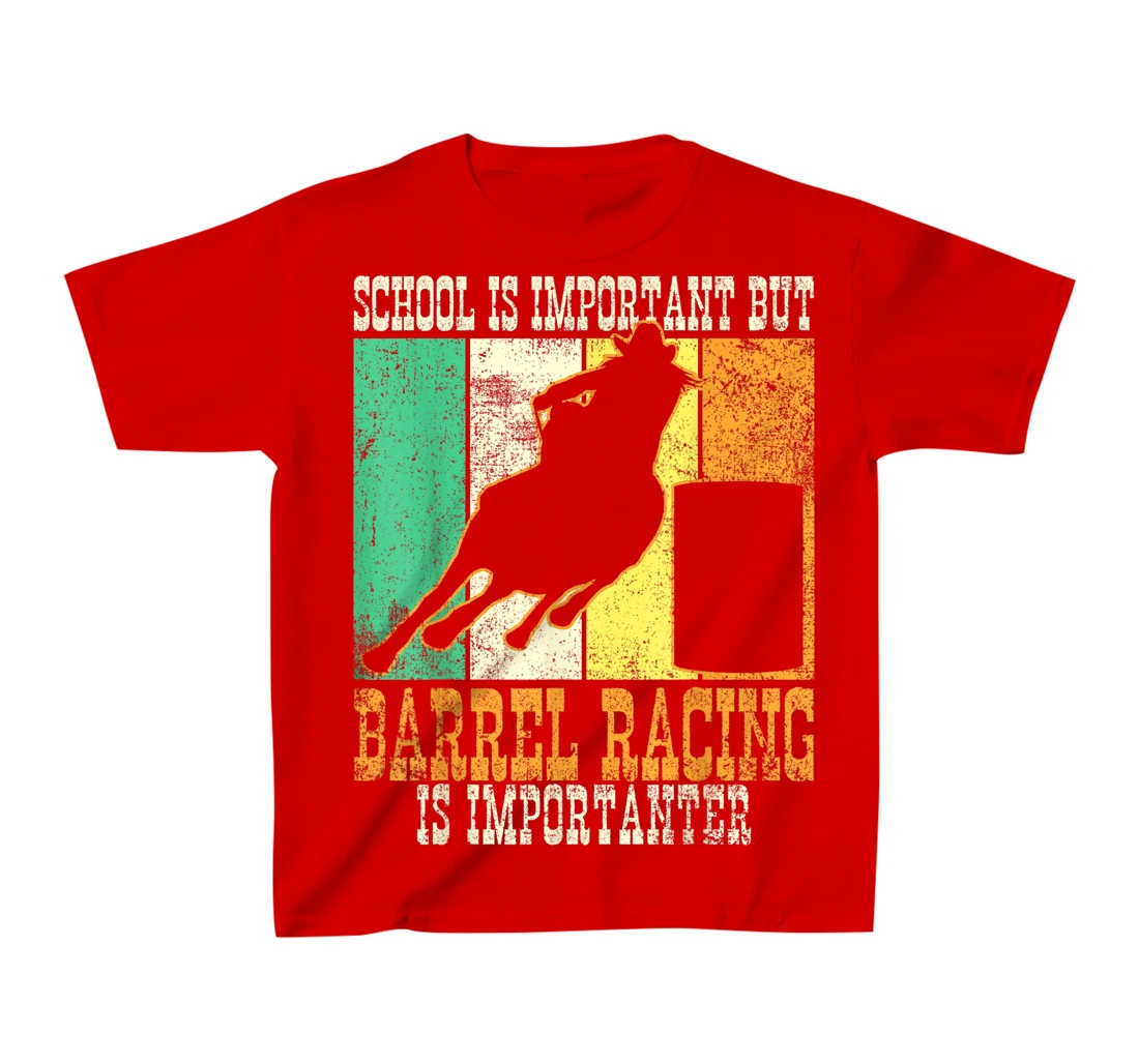 Barrel Racing Barrel Race Horse Racer Rodeo T-Shirt, Kid T-Shirt and Women T-Shirt