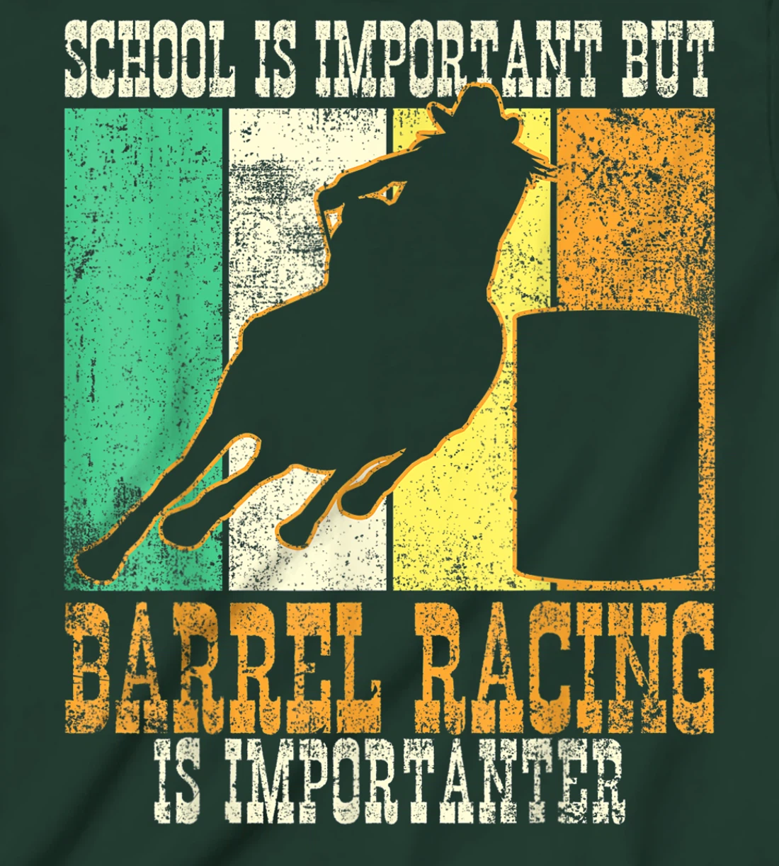 Barrel Racing Barrel Race Horse Racer Rodeo T-Shirt, Kid T-Shirt and Women T-Shirt
