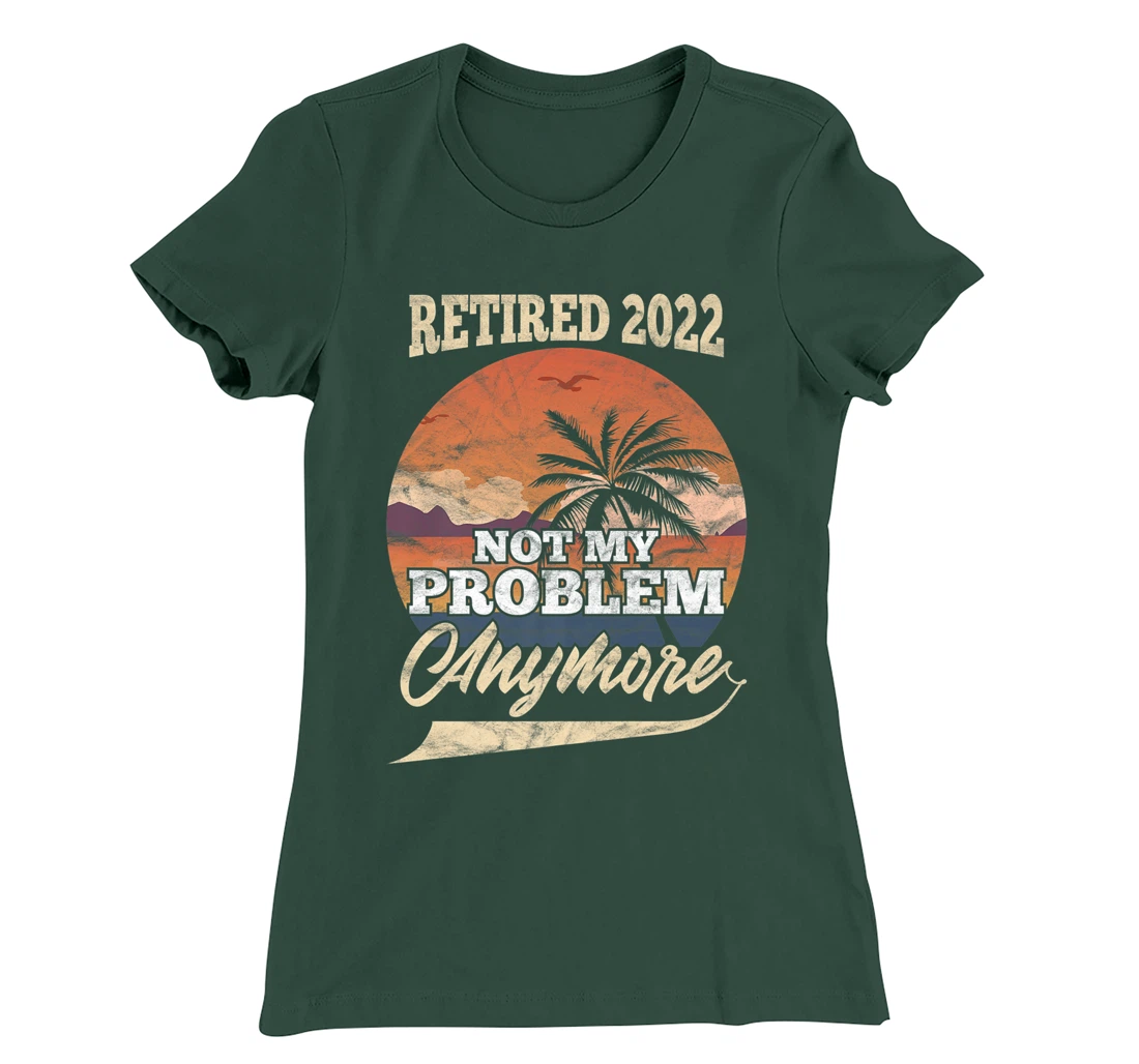 Cool Retirement Retired 2022 Summer Vacation T-Shirt, Women T-Shirt