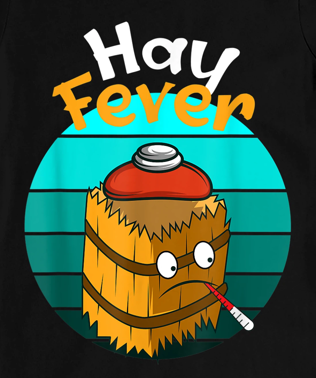 Hay Fever Hay Allergic T-Shirt, Women T-Shirt