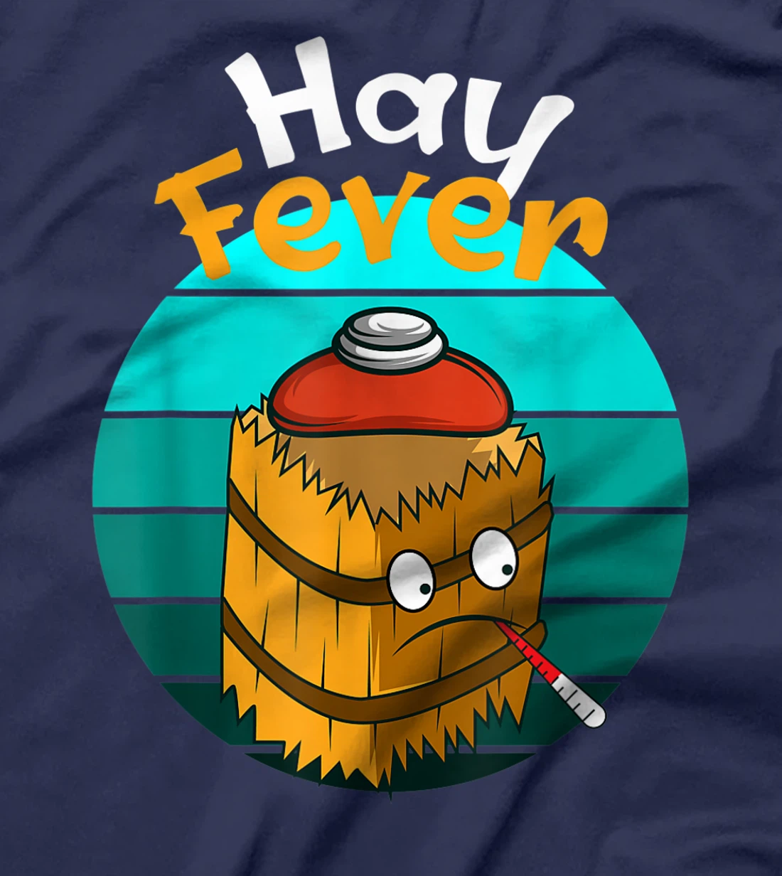 Hay Fever Hay Allergic T-Shirt, Women T-Shirt