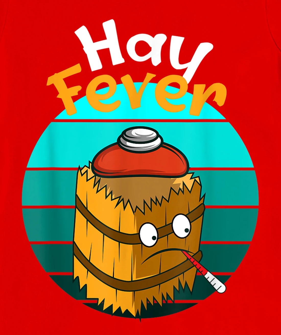 Hay Fever Hay Allergic T-Shirt, Women T-Shirt