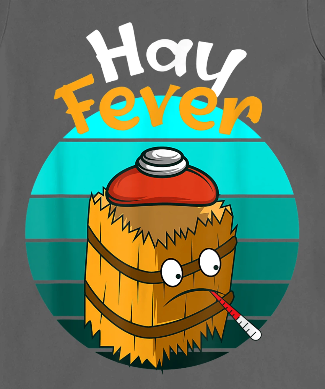 Hay Fever Hay Allergic T-Shirt, Women T-Shirt