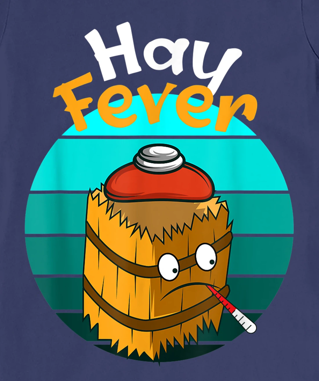 Hay Fever Hay Allergic T-Shirt, Women T-Shirt