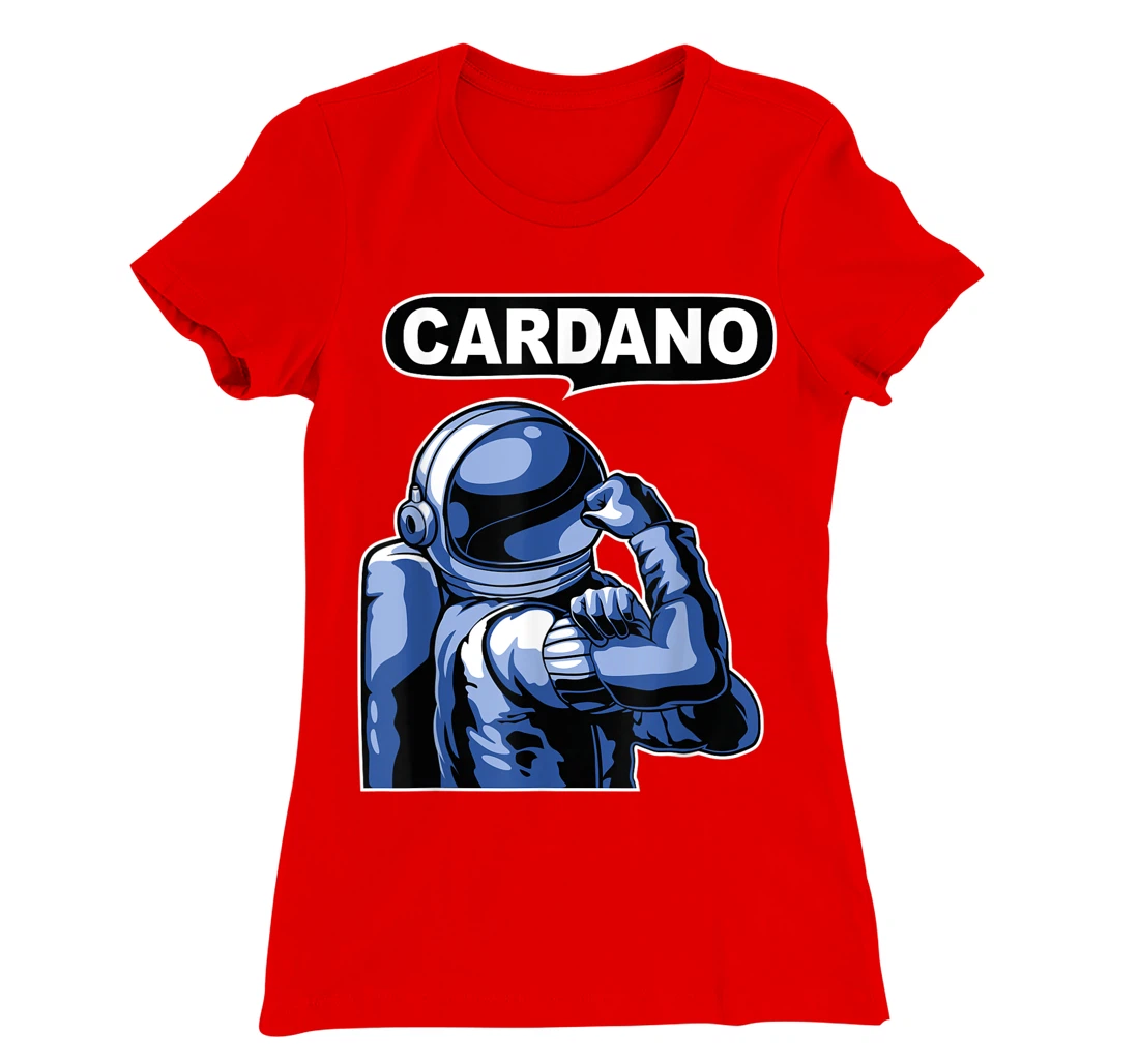 Cardano ADA - Cardano To The Moon T-Shirt, Women T-Shirt