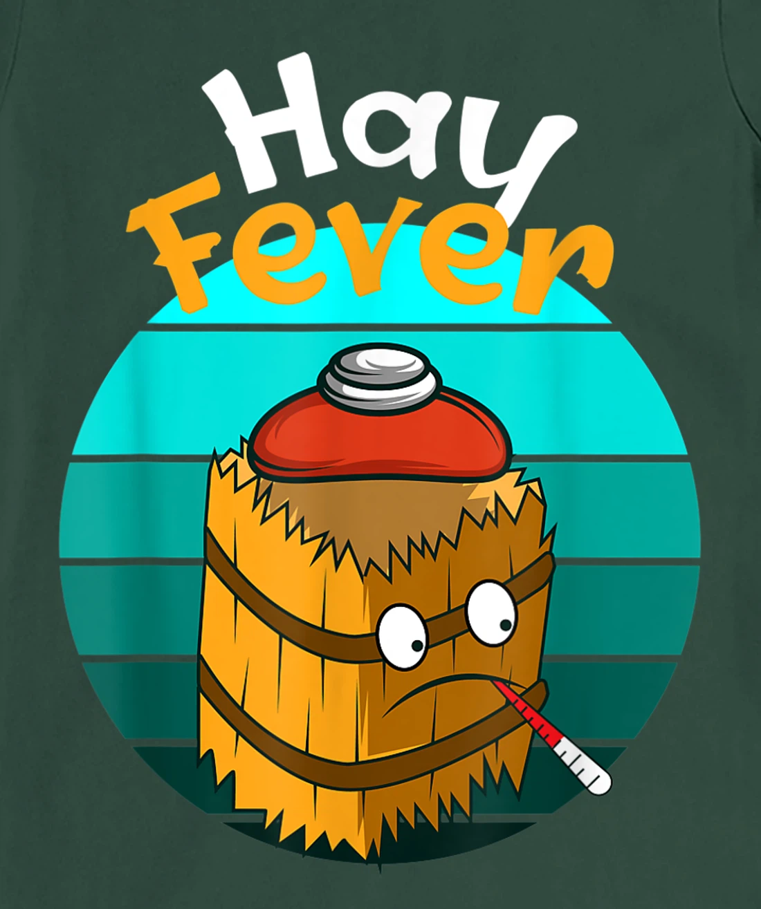 Hay Fever Hay Allergic T-Shirt, Women T-Shirt