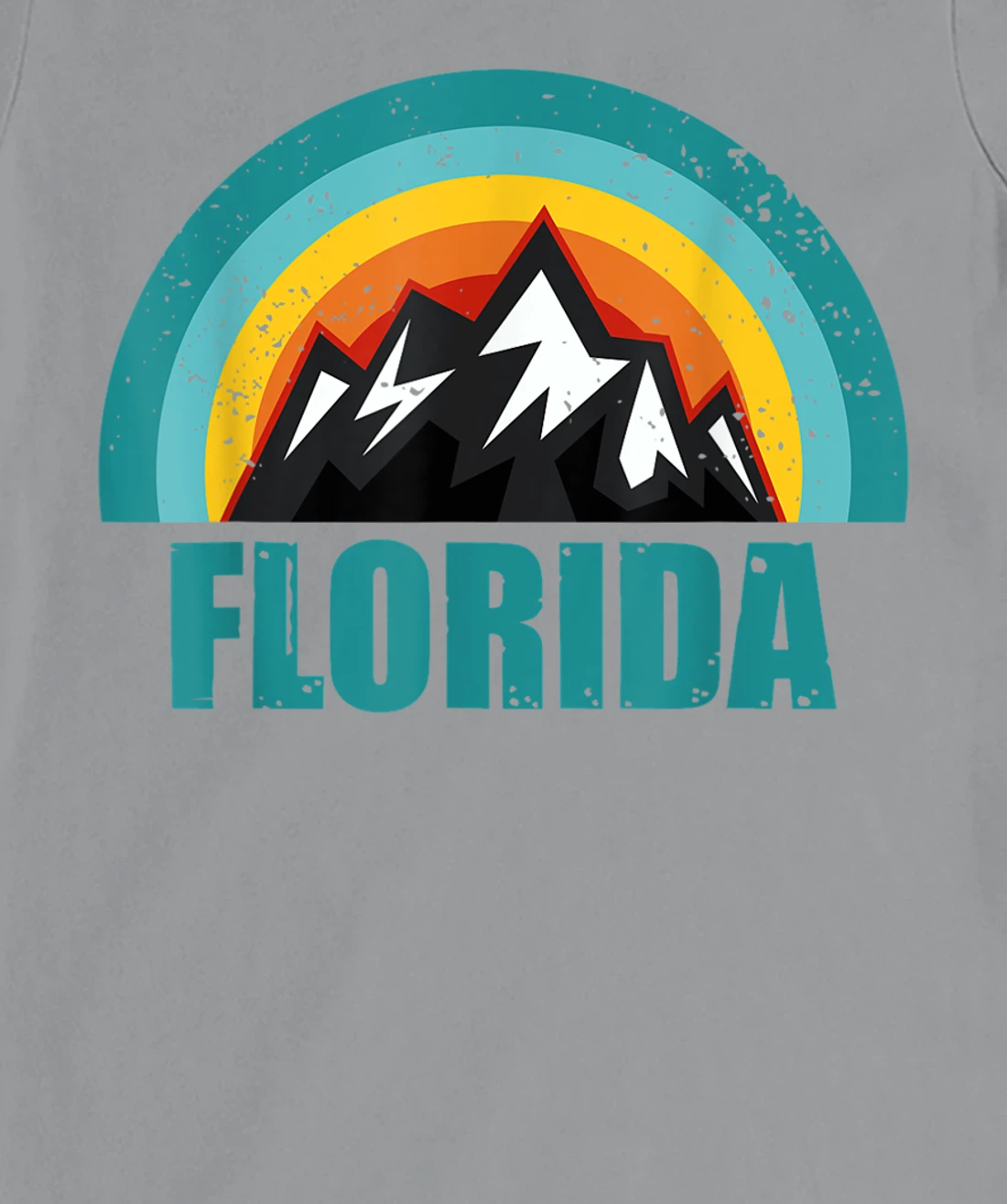 Womens Florida Retro Sunset Gifts American States T-Shirt, Kid T-Shirt and Women T-Shirt