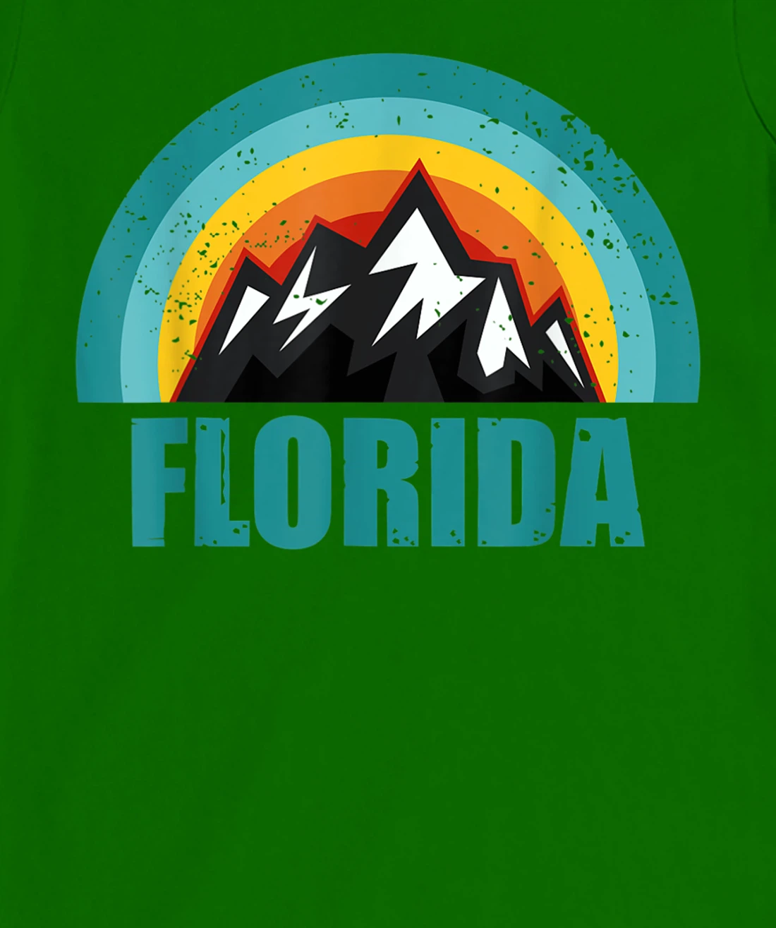 Womens Florida Retro Sunset Gifts American States T-Shirt, Kid T-Shirt and Women T-Shirt