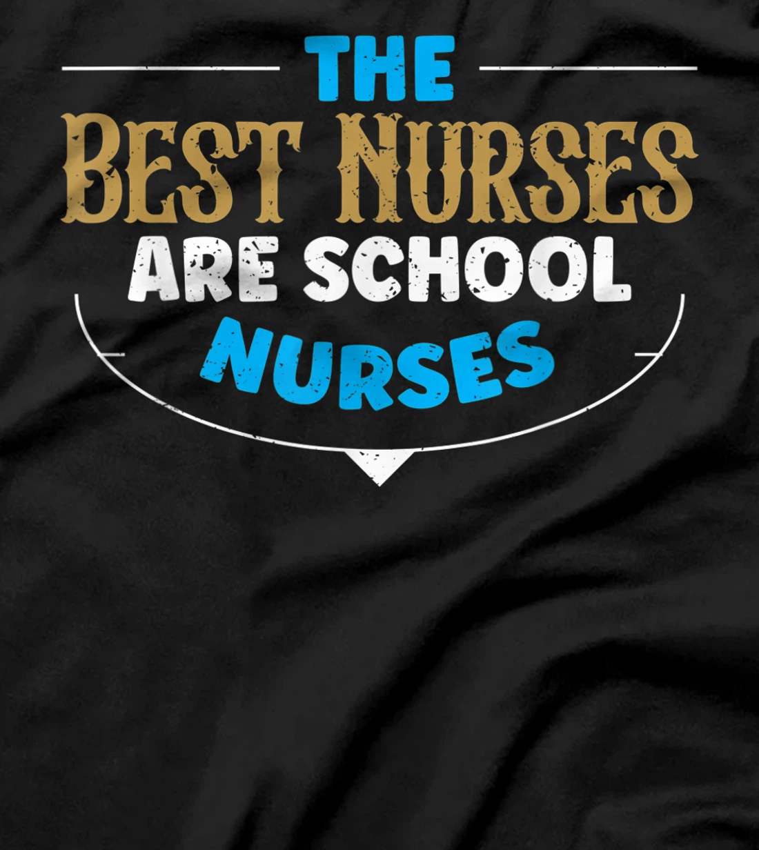 Best Nurses Are School Nurses Stethoscope Heart Nursing T-Shirt, Women T-Shirt