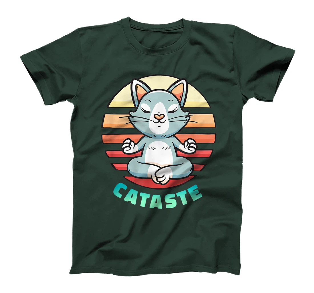Funny Yoga Cat - Catataste T-Shirt, Women T-Shirt
