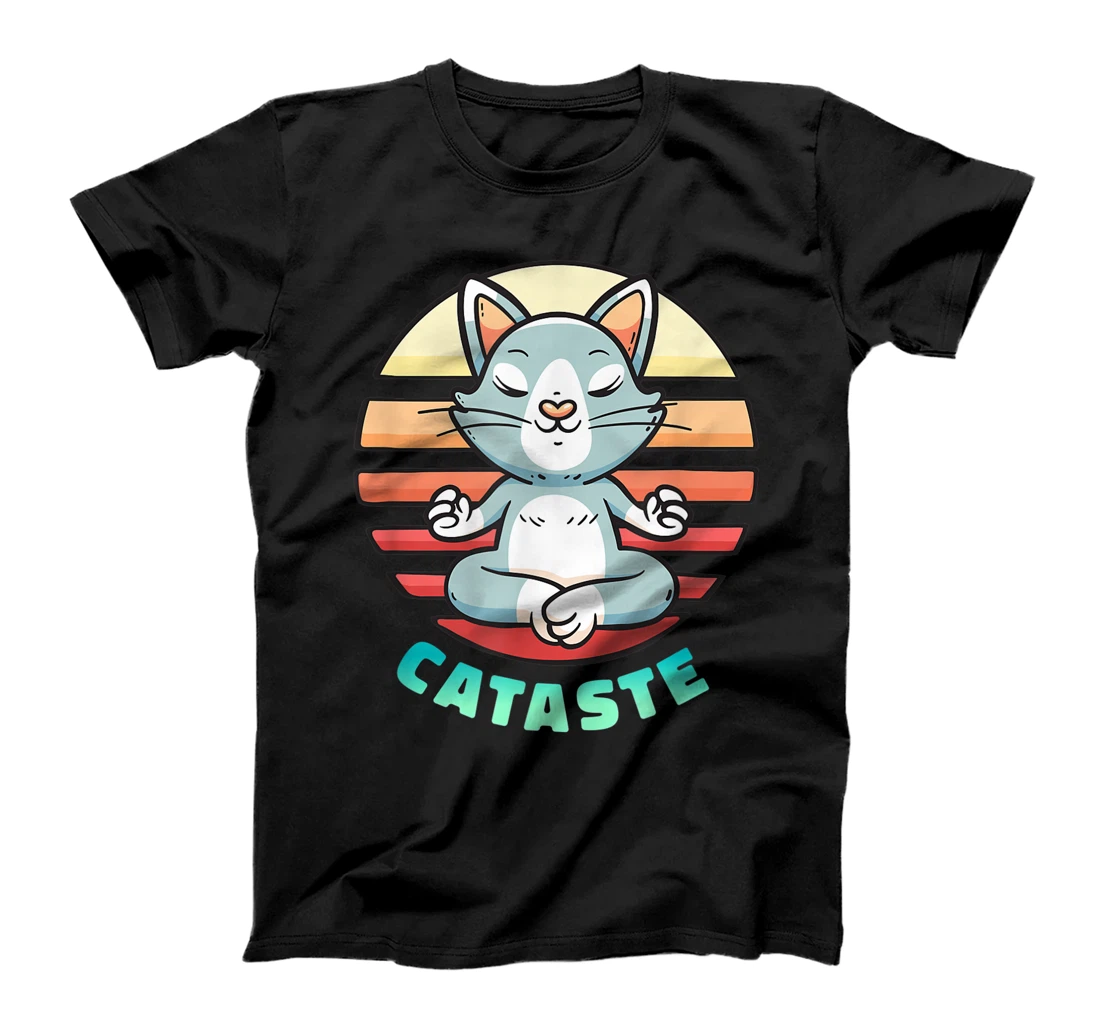Funny Yoga Cat - Catataste T-Shirt, Women T-Shirt