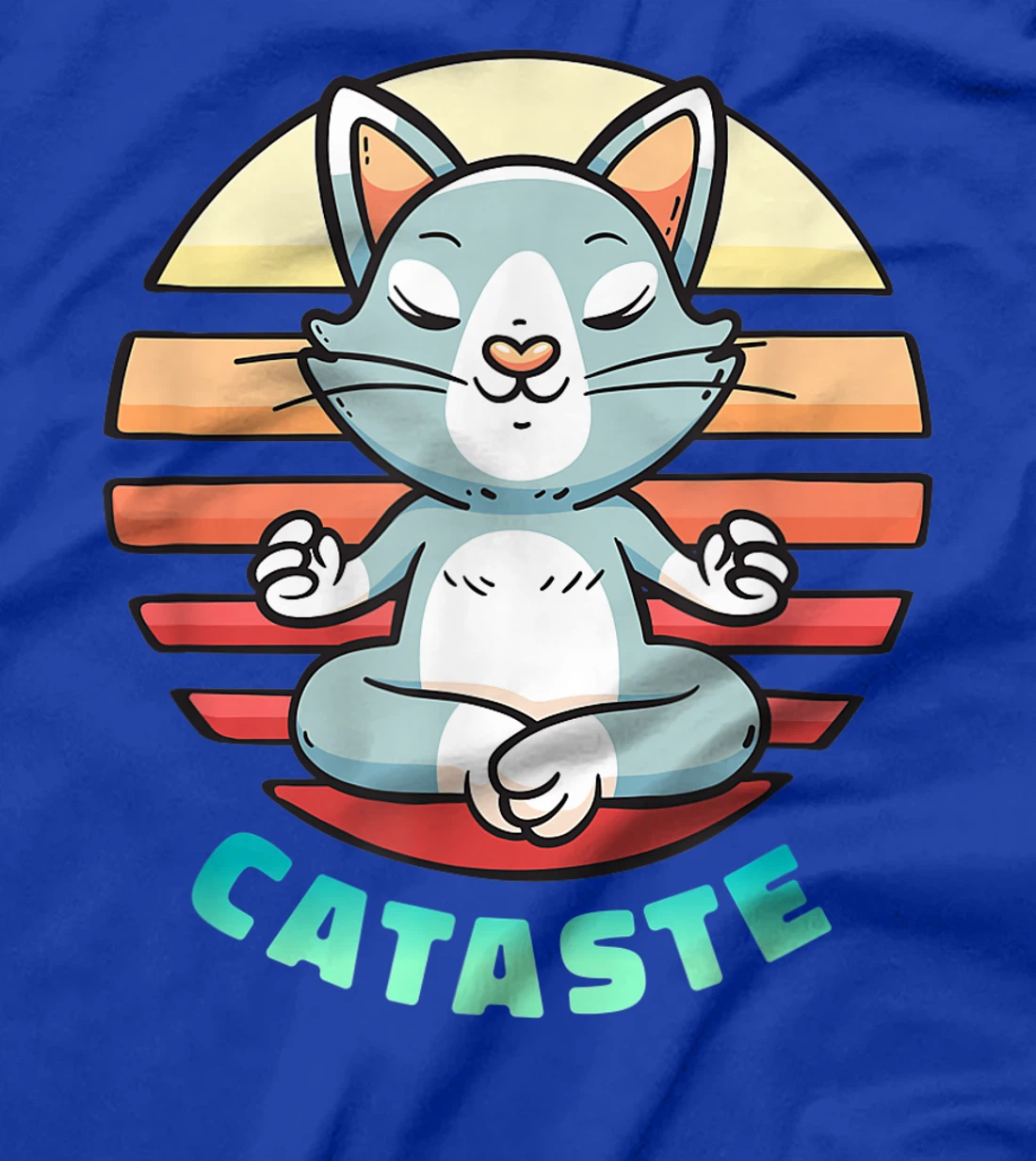 Funny Yoga Cat - Catataste T-Shirt, Women T-Shirt