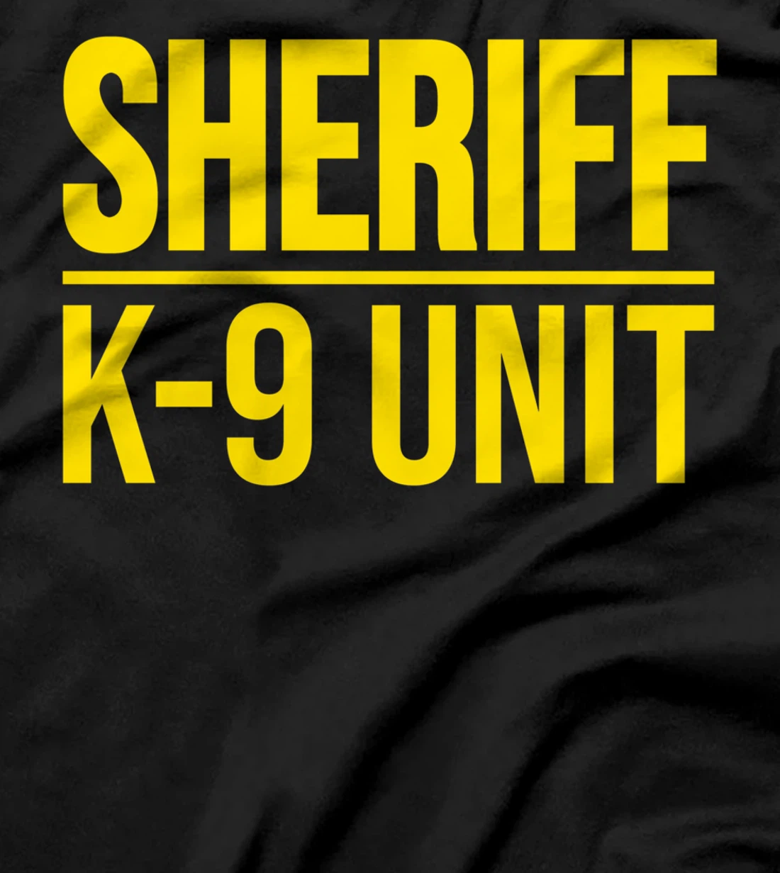 SHERIFF K-9 UNIT POLICE DOG UNIFORM OFFICER COSTUME T-Shirt